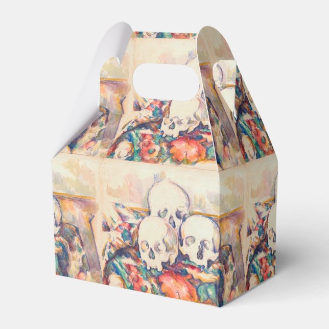 Paul Cezanne - The Three Skull Watercolor Favor Box (Front Side)