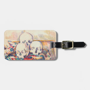 Paul Cezanne - The Three Skull Watercolor Luggage Tag