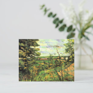 Paul Cezanne, The Valley of the Oise, Holiday Postcard