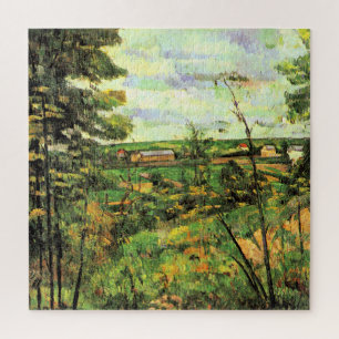 Paul Cezanne, The Valley of the Oise, Jigsaw Puzzle