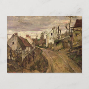 Paul Cezanne   The Village Road, Auvers, c.1872-73 Postcard