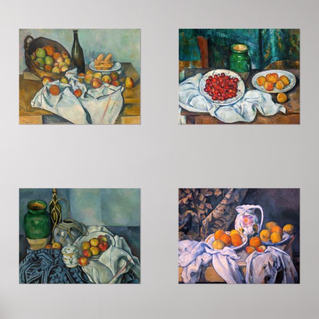 Paul Cezanne - Toujours Vie Sélection de chefs-d'o (Recto)