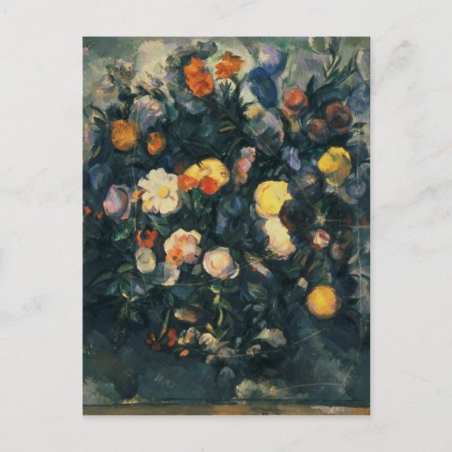 Paul Cezanne | Vase of Flowers, 19th Postcard (Front)