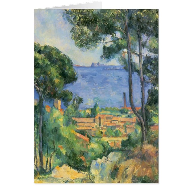 Paul Cezanne- View of L'Estaque and Chateaux d'If (Front)