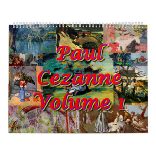 Paul Cezanne Volume 1 Calendar