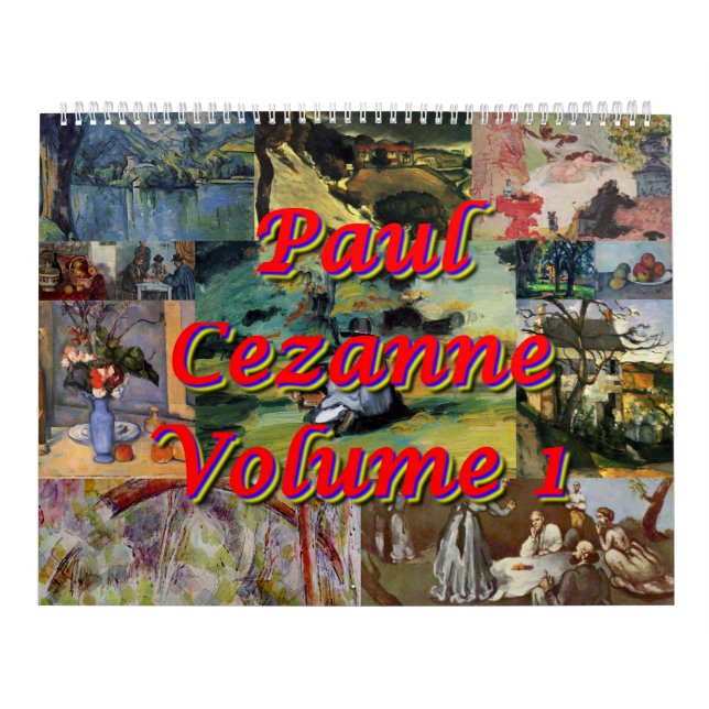 Paul Cezanne Volume 1 Calendar (Cover)