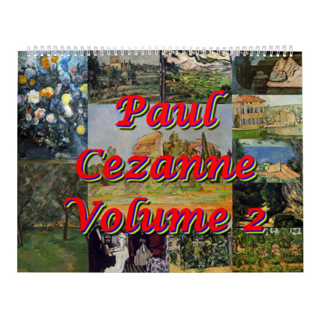 Paul Cezanne Volume 2 Calendar (Cover)