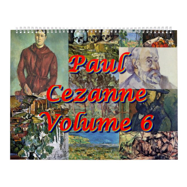 Paul Cezanne Volume 6 Calendar (Cover)