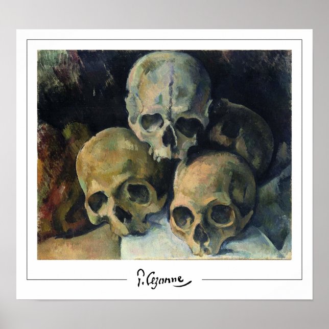 Paul Cézanne Zedign Art Poster #250 (Front)