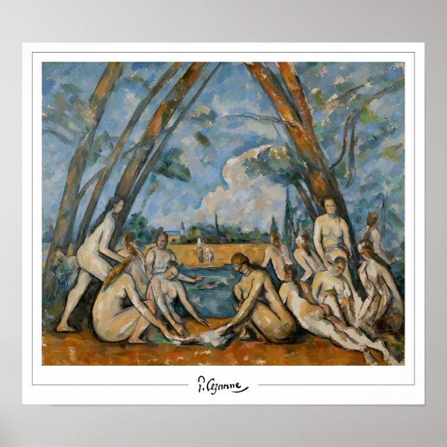 Paul Cézanne Zedign Art Poster #31 (Front)