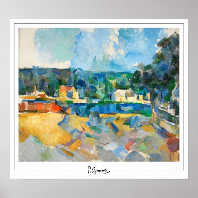 Paul Cézanne Zedign Art Poster #591 (Front)