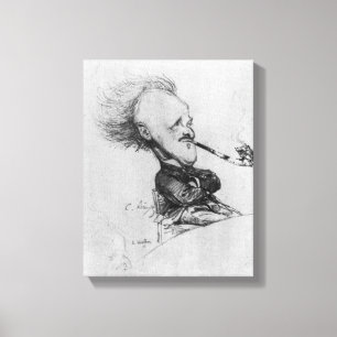 Paul Ferdinand Gachet (1862-1930) c.1887 (pencil o Canvas Print