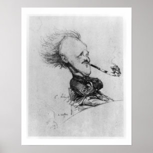 Paul Ferdinand Gachet (1862-1930) c.1887 (pencil o Poster