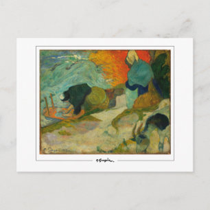 Paul Gauguin #17 - Carte postale d'art fin