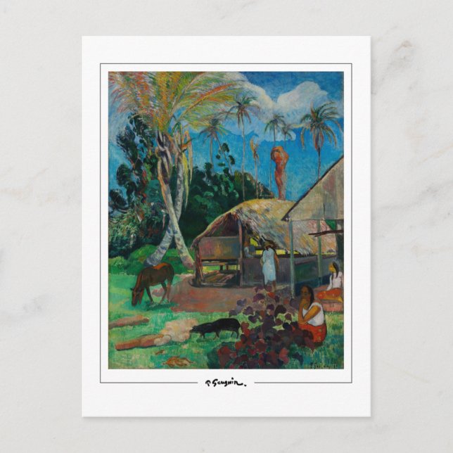 Paul Gauguin #1 - Carte postale Art (Devant)