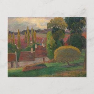 Paul Gauguin - A Farm in Brittany Postcard