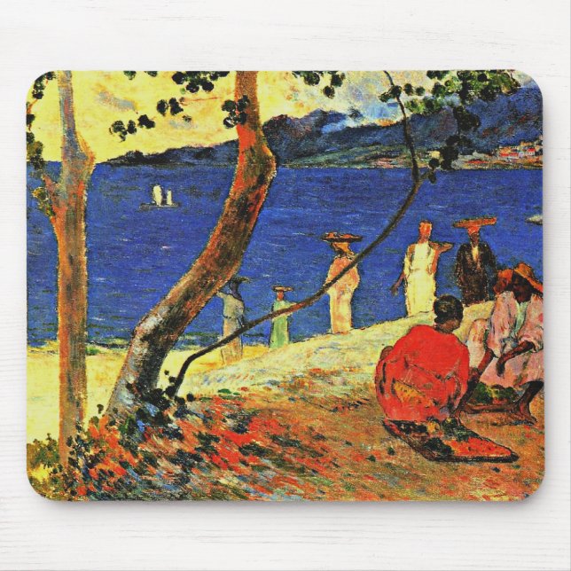 Paul Gauguin - A Seashore Mouse Pad (Front)