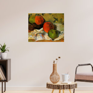 Paul Gauguin - Apples and Bowl Poster