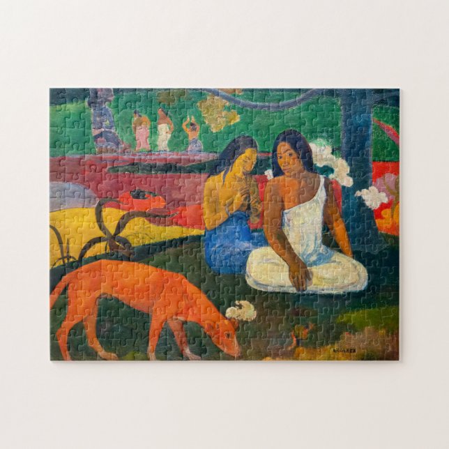 Paul Gauguin - Arearea / The Red Dog Jigsaw Puzzle (Horizontal)