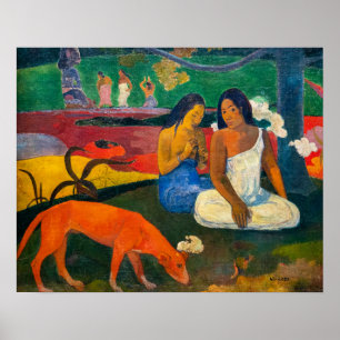 Paul Gauguin - Arearea / The Red Dog Poster