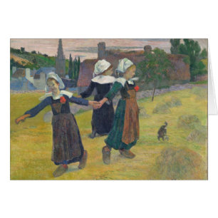 Paul Gauguin   Breton Girls Dancing, Pont-Aven, 18