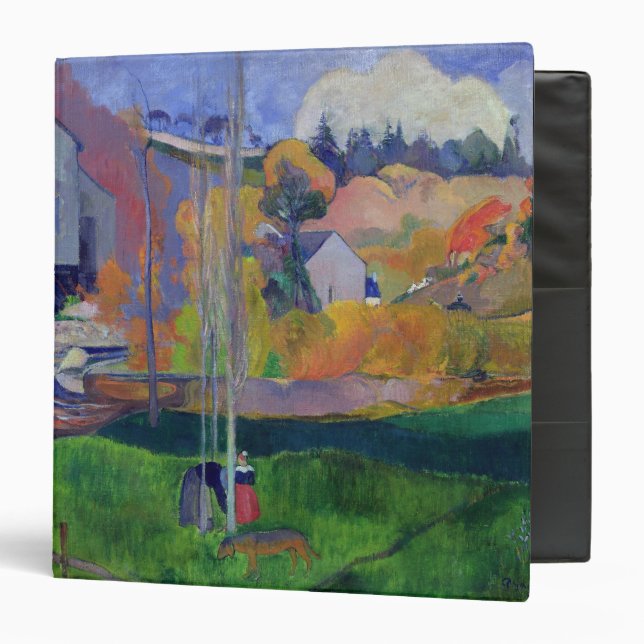 Paul Gauguin | Brittany Landscape: the David Mill, Binder (Front/Inside)