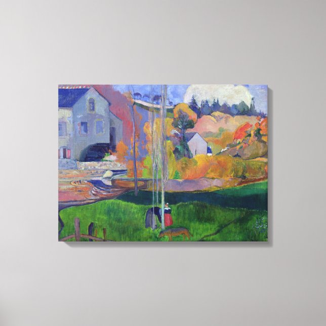 Paul Gauguin | Brittany Landscape: the David Mill, Canvas Print (Front)