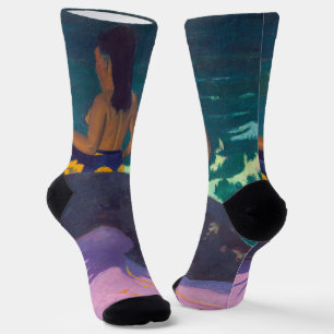 Paul Gauguin - By the Sea / Fatata te Miti Socks