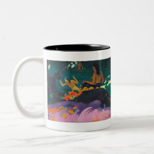 Paul Gauguin By the Sea (Fatata te Miti) Two-Tone Coffee Mug