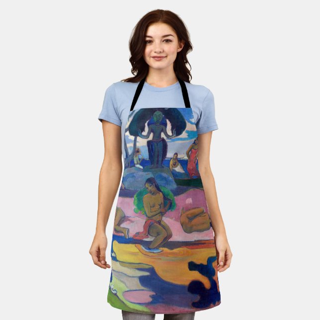 Paul Gauguin - Day of the God / Mahana no atua Apron (Worn)