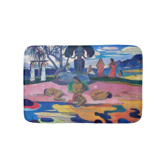 Paul Gauguin - Day of the God / Mahana no atua Bath Mat (Front)