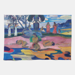 Paul Gauguin - Day of the God / Mahana no atua Kitchen Towel