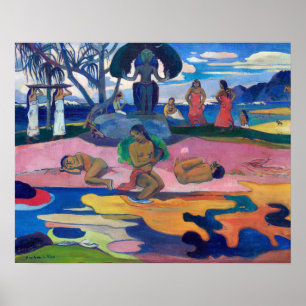 Paul Gauguin - Day of the God / Mahana no atua Poster