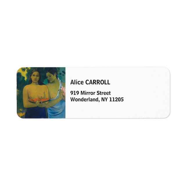 Paul Gauguin - Deux femmes tahitiennes (Devant)