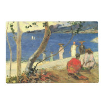 Paul Gauguin Fruit carriers at Turin Cove, or Seas