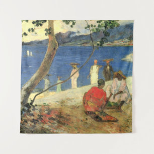 Paul Gauguin Fruit carriers at Turin Cove, or Seas Tapestry