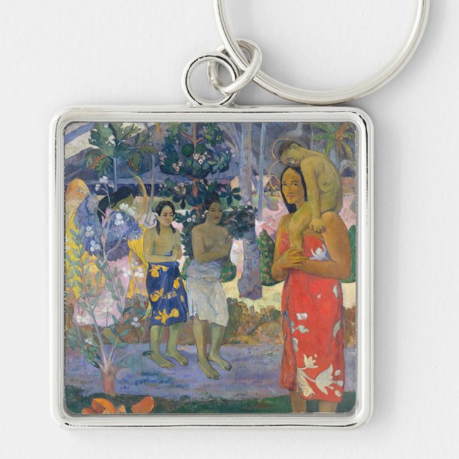 Paul Gauguin - Hail Mary / Ia Orana Maria Keychain (Front)