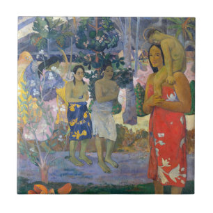 Paul Gauguin - Hail Mary / Ia Orana Maria Tile