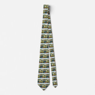 Paul Gauguin Haystacks in Brittany Countryside Tie