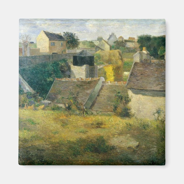 Paul Gauguin Houses at Vaugirard  Magnet (Front)
