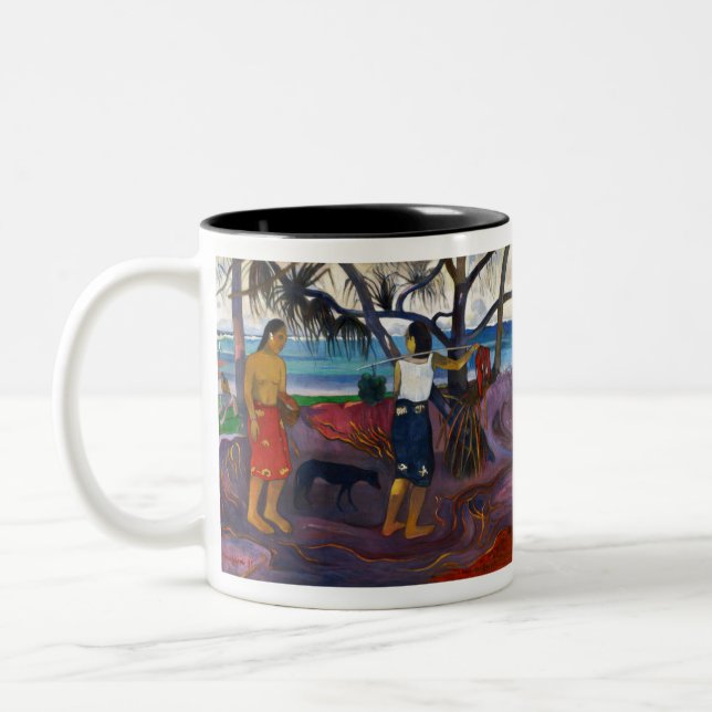Paul Gauguin  I Raro Te Oviri Two-Tone Coffee Mug (Left)