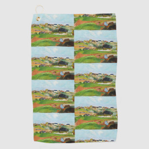 Paul Gauguin Landscape at Le Pouldu Classic Art Golf Towel
