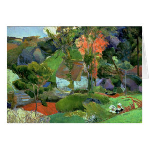 Paul Gauguin Landscape at Pont Aven, 1888