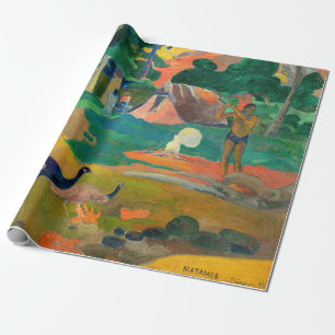 Paul Gauguin - Landscape with Peacocks / Matamoe Wrapping Paper