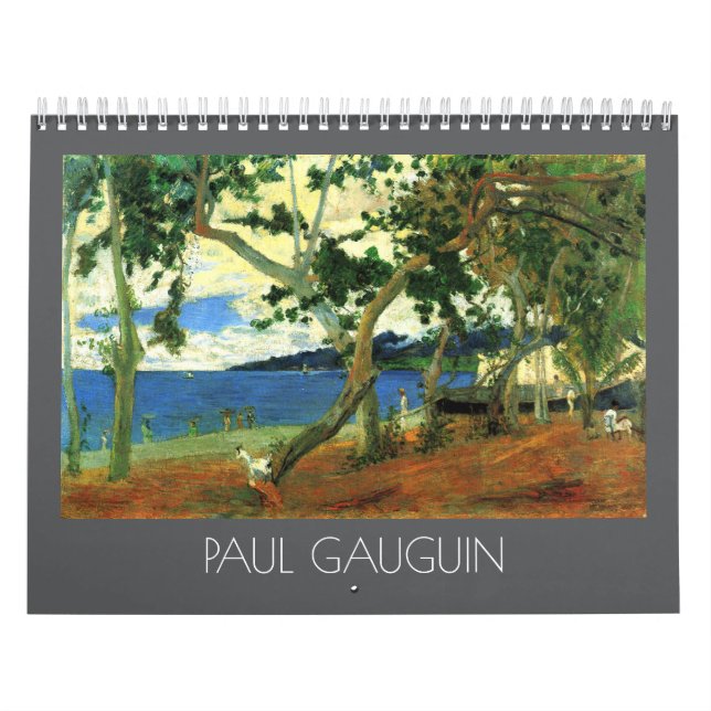 Paul Gauguin Landscapes And Still Life Paintings Calendar (Cover)