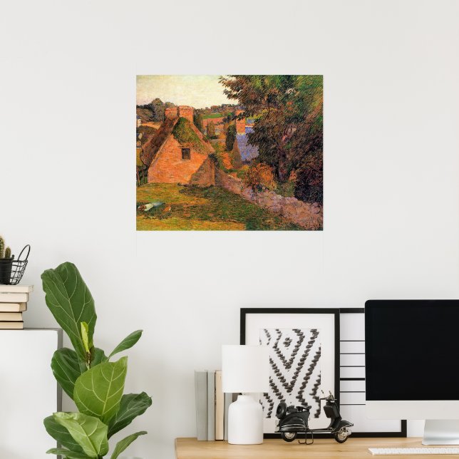 Paul Gauguin - Lollichon Field, Poster (Home Office)