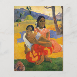 PAUL GAUGUIN - Nafea faa ipoipo 1892 Postcard