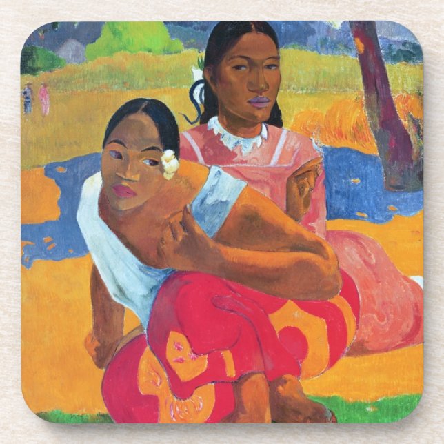 Paul Gauguin | Nafea Faaipoipo (When are you Getti Coaster (Front)