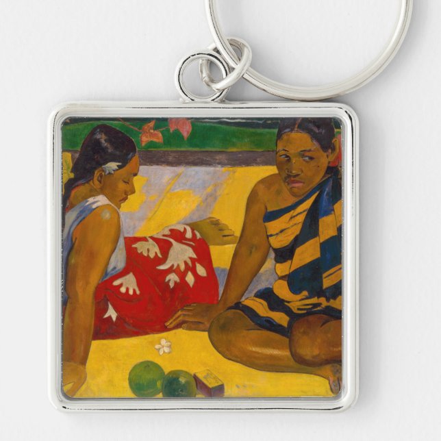 Paul Gauguin - Parau Api / What's New? Keychain (Front)