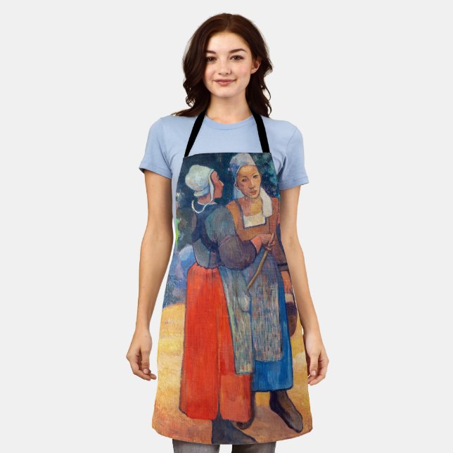 Paul Gauguin - Paysannes Bretonnes Apron (Worn)